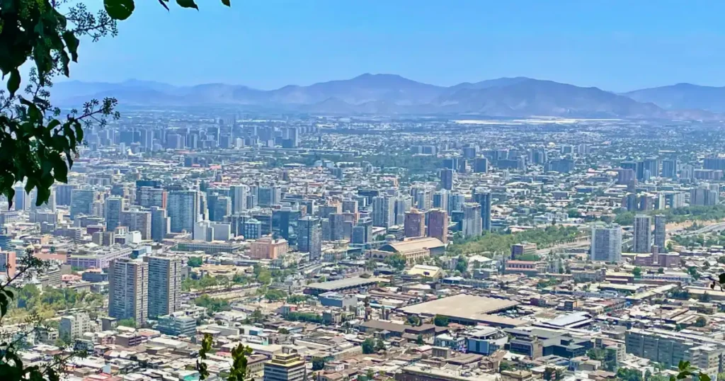 Looking at the neighborhoods of Santiago
