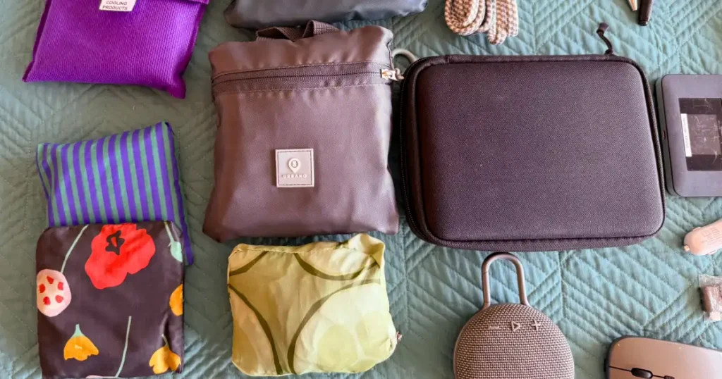 Small storage bags for Nomad Packing List