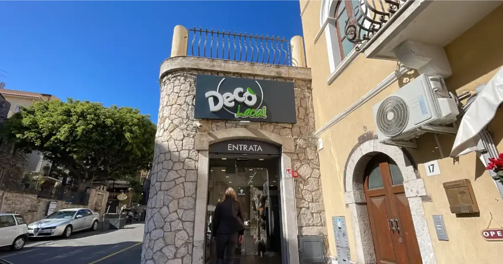 Deco Super Market in Taormina Sicily