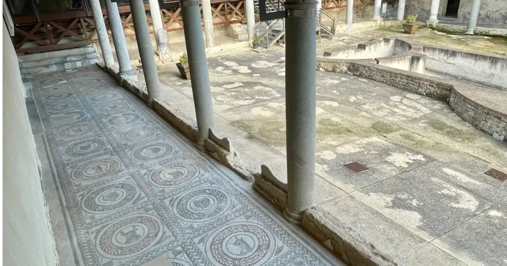 Villa Romano mosaic floors in Sicily