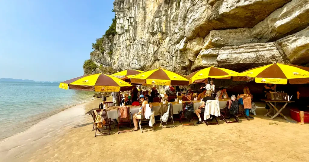 Ha Long Bay Beach BBQ